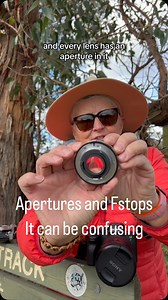 7K views · 35 reactions | Apertures and Fstops - what are they? Is it a camera thing or a lens thing ? #camera #fstops #aperture #lens | Learn how to Photograph | Facebook