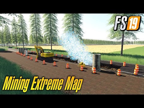 NEW 🚧 MINING AND PRODUCTION MAP 🚧 FARMING SIMULATOR 19