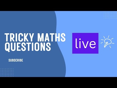 Tricky Maths Questions ‪@SinghMathematician‬