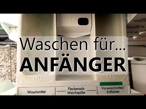 Washing machine | Which compartment does the detergent and fabric softener go in?