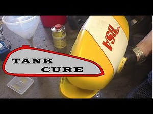 Using 'Tank Cure' to Repair BSA Petrol Tank