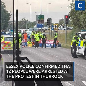13K views · 54 reactions | Four Cambridge residents were arrested after an 'Insulate Britain' demonstration blocked traffic on the M25. Read more: https://bit.ly/3npmv3T | Cambridgeshire Live | Facebook