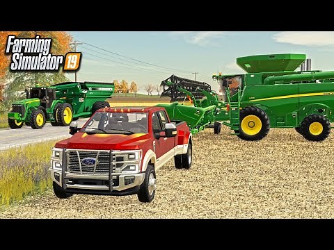 CORN HARVEST CREW! MOVIN' FIELDS & SWITCHING TO CORN (ROLEPLAY) | FARMING SIMULATOR 2019