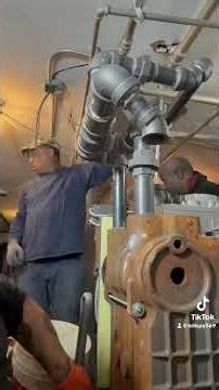 Layin the pipe, tell ya moms. #steam #bluecollar #boiler #hvac #nyc #work #boilerman #asmr #nyc