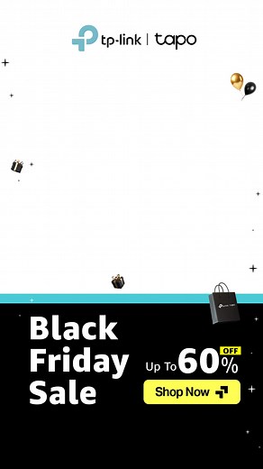 Final week of Black Friday = your chance to upgrade everything at once. Build your smart home in one order with Tapo: • 4K outdoor security cameras • Whole‑home Wi‑Fi mesh • Smart locks, robot vacuums & more ✅ Up to 60% OFF across best‑sellers ✅ Free shipping over $49 ✅ Extra savings on bundles One week left. Tap “Shop Now” before prices jump back. | TP-Link