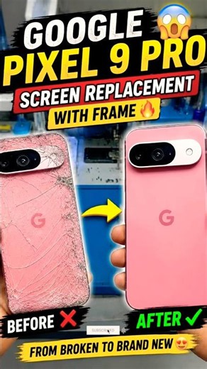 🔥 Pixel 9 Pro Screen Fix! #shorts #viral #trnding #song #mobile
