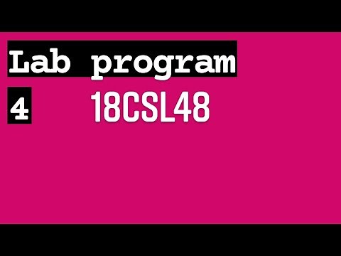 18CSL48 || 4. Write a program to add an array of 16 bit numbers... || VTU 4th SEM CSE