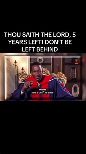 Prophet Uebert Angel's 5 Years Left Prophecy Explained