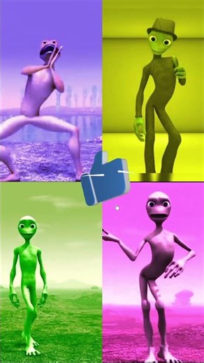 Alien Dance Battle Dame to cosita #aliendance #elchombo #coffindance