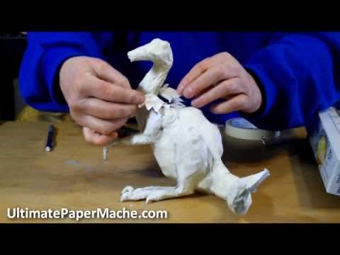 Paper Mache Dragon - Making the Armature