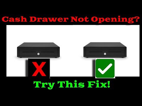 Cash Drawer not opening? Try this!
