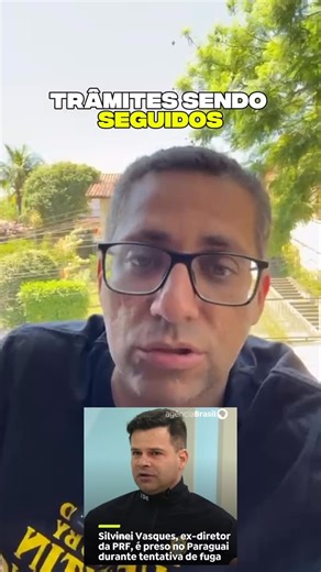 Samuel Marques on Instagram: "A FUGA PATÉTICA DE SILVINEI VÁSQUEZ! 😂👇 A fuga digna de filme de comédia do ex-diretor da PRF, Silvinei Vásquez, terminou em expulsão do Paraguai e prisão em Brasília. O roteiro teve de tudo: tornozeleira corrompida, passaporte falso, pitbull de cão-guia e até laudo médico dizendo que ele "não podia falar" (só porque não sabe espanhol!). 🤦‍♂️ É o modus operandi desse pessoal da direita: o discurso é de bravura, mas a prática é de fuga, disfarces e laudos forjados