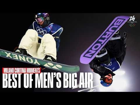 Unbelievable Runs! 🏂 | Men's Snowboard Big Air | #MilanoCortina2026 Top Moments