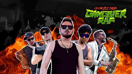 【GD/中字MV】GEOMETRY DASH GANSTER RAP (ft. EVW, KingSammelot, Colon)