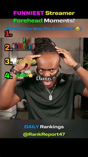 FUNNIEST Streamer Forehead Moments! #shorts