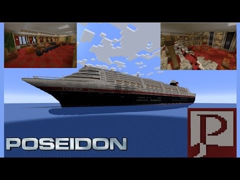 Minecraft - Poseidon 2006 Building Time Lapse 1