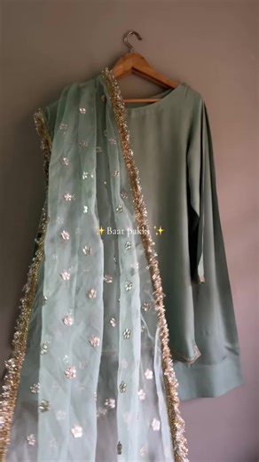 Nazneen - Ice Blue 3pc Stitched Outfit for Events