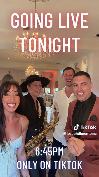 Live Wedding Music Performance Tonight on TikTok