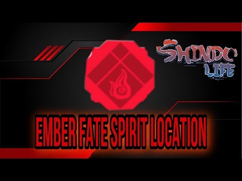 (SHINDO LIFE) Ember Fate Spirit Spawn Location! Shinobi Life 2