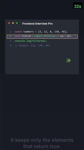 Part-2 Series Js Array Methods #shorts #javascript #coding #programming #arraymethods