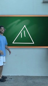 112K views · 1.8K reactions | Puedes dibujar un triangulo con 2 lineas?es imposible | Ricky Limon vlog | Facebook