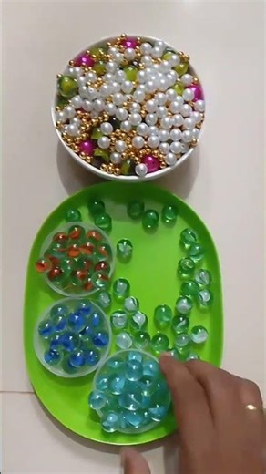 Satisfying reverse Video of different colored marbles |#mahmoodediting #beads #marble #satisfying