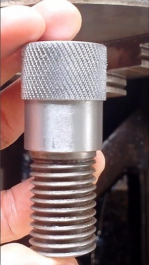 Making a thread M24x3 part #lathe #part