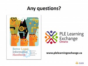 Better Legal Information: The How-To of Plain Language