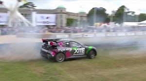 38K views · 793 reactions | The 1,000PS FC1-X Nitro electric Rallycross car showing what its made of on the FOS Hill, with burnouts and a rapid launch! #gwelectric | Goodwood Road & Racing | Facebook