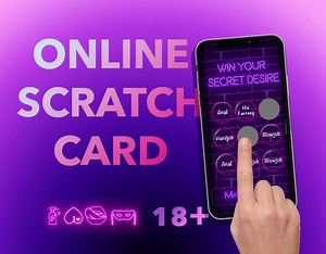 Online Surprise Adult Birthday Gift for Him | 18  Digital Scratch Card for Boyfriend | Sexy Fun Gift for Men | Naughty Game Card - Etsy