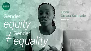 What does gender equity mean to you? At INSEAD, leadership is driven...