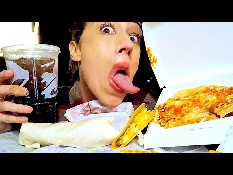 TACO BELL MUKBANG & PRANK CALLING 99¢ STORE!
