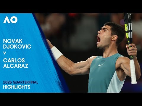 Carlos Alcaraz's Best Points v Novak Djokovic | Australian Open 2025