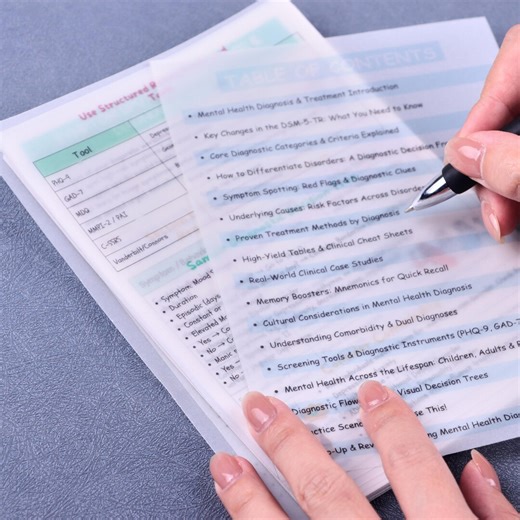 DSM-5-TR Mental Health Diagnosis Physical Book, LCSW Study Guide, Psychiatric Nursing Notes, Mental Health Disorders - Etsy