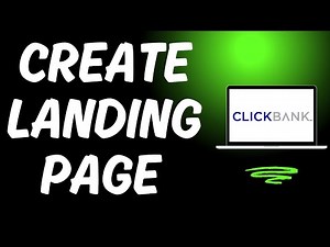 How to create landing page for Clickbank-2025 l SM Tech