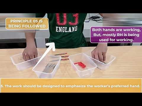 Lab 02: Apply the Principles of Motion Economy to Assemble a Product