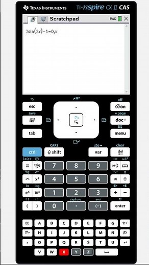 Solve Trigonometric Equations Using CAS Ti-Nspire | Maths Methods