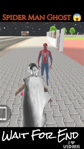 {Super Man pretends to be a ghost and pranks Spider-Man 😱 In Indian Theft Auto Simulator}#shortsfeed