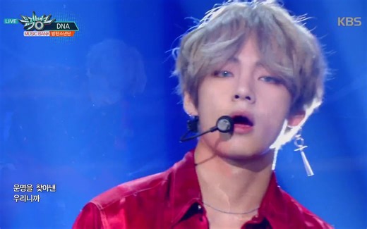 170922 音乐银行 BTS - DNA Go Go 现场 1080p