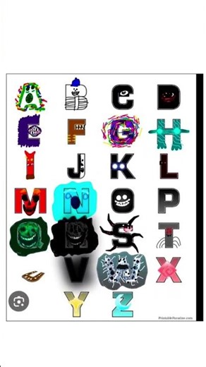 Alphabet Lore Uppercase Roblox Doors The ABC Song Candybots