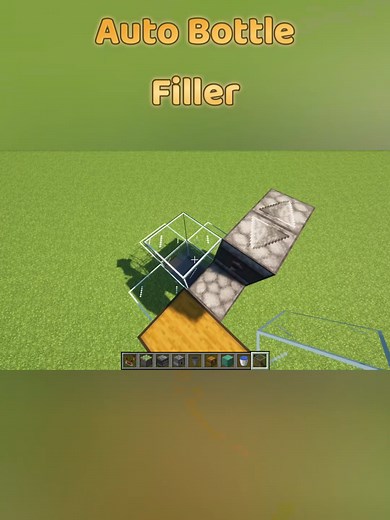 Auto Bottle Filler Tutorial in Minecraft