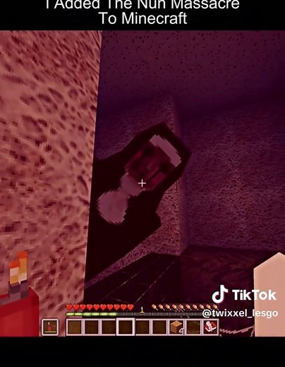 Exploring Nun Massacre in Minecraft Gameplay