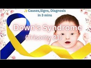 What Causes Down's Syndrome? | Trisomy 21 Simplified for NEET/MDCAT