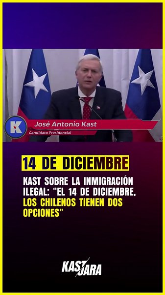 Kast sobre la inmigración ilegal: