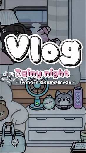Living in a Campervan: A Rainy Night Vlog