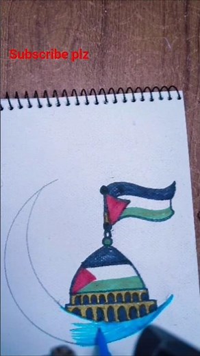 How to draw Palestine flag drawing easy || Palestine flag drawing step by step || Palestine issues |
