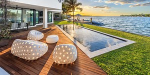 This Mid-Century Modern House in Miami Beach Catches ‘Blazing Sunsets’