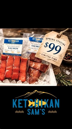 $99 smoked fish box: Limited time @Ketchikan Sam's