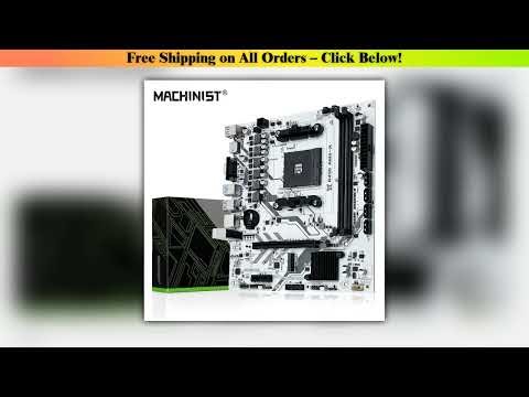 MACHINIST B450 Motherboard AMD Processor Dual-channel DDR4 Memory AM4 Mainboard M.2 NVME (Supports