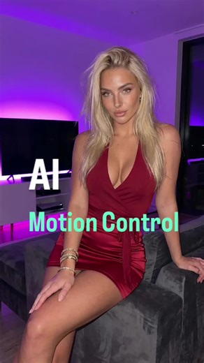 Take complete control of your creative vision. 🎬 With our advanced motion control features, you can direct every subtle movement, just like the smooth, dynamic flow in this vibrant clip of a model under neon studio lights. Perfect for cinematic social media content, eye-catching ads, and standout brand campaigns. socialart.ai puts the director's chair right at your fingertips, empowering you to create flawless visuals instantly. ✨ #aiart #socialart #aiimage #aivideo #motioncontrol